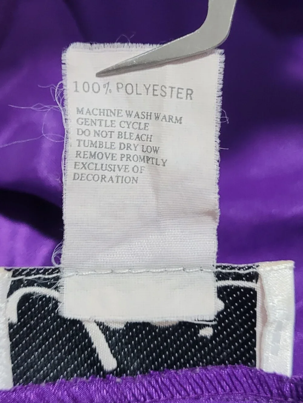 Vintage Josie Purple Satin Strappy Cross Back Slip Dress M